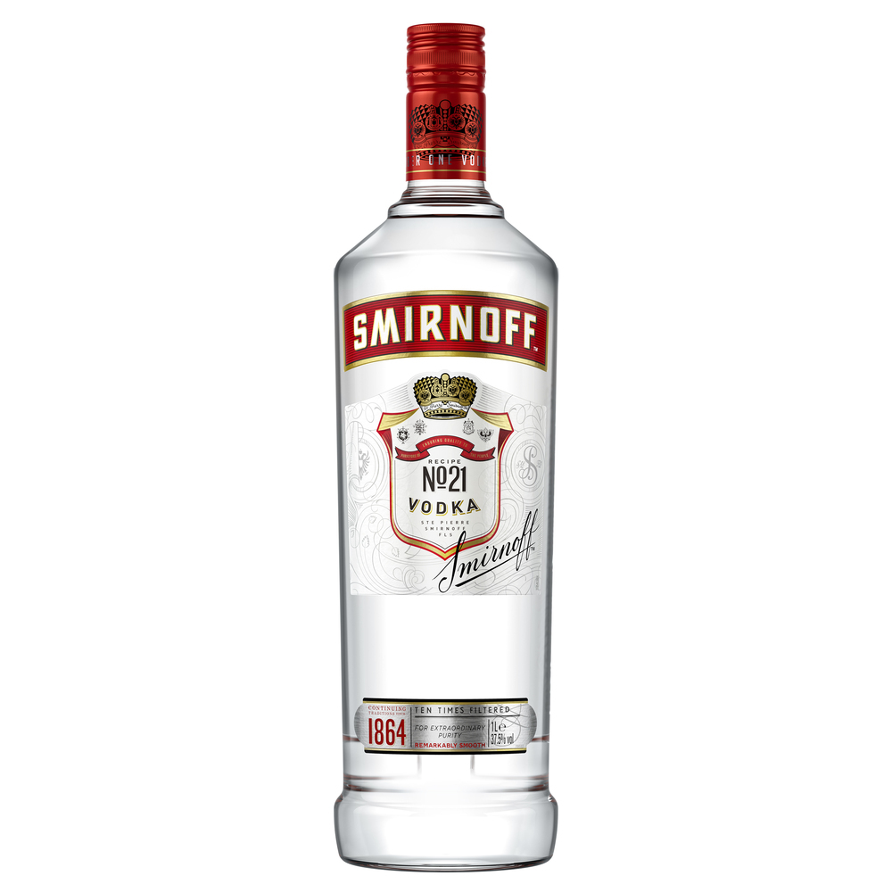 Smirnoff Red Label 37,5% 1x1,0 1l