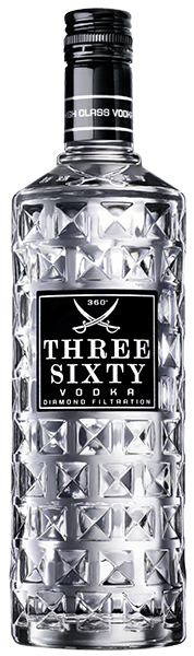 Three Sixty Vodka 37,5% 1x1,0 (EINWEG)