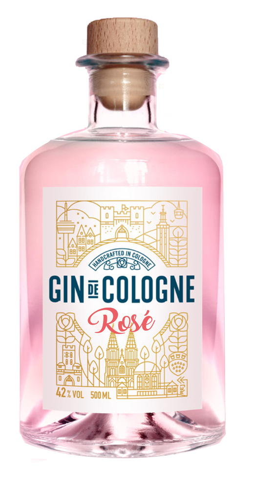 Gin de Cologne Rosé 42% 1x0,5 (EINWEG)