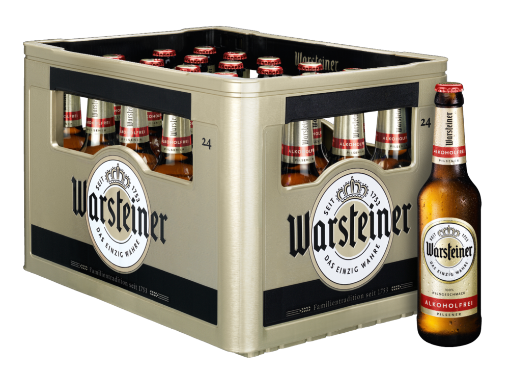 Warsteiner Alkoholfrei 24x0,33MW (MEHRWEG)