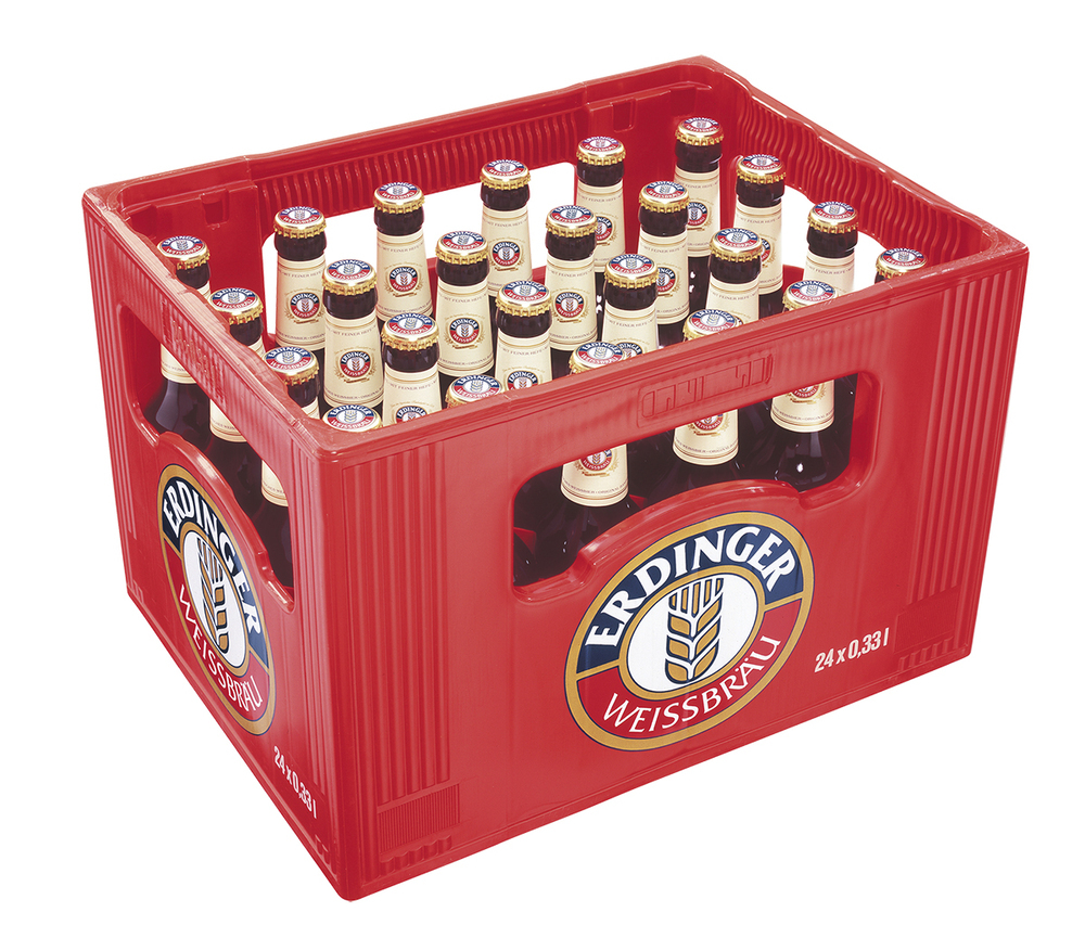 Erdinger Weissbier Hefe 24x0,33MW (MEHRWEG)