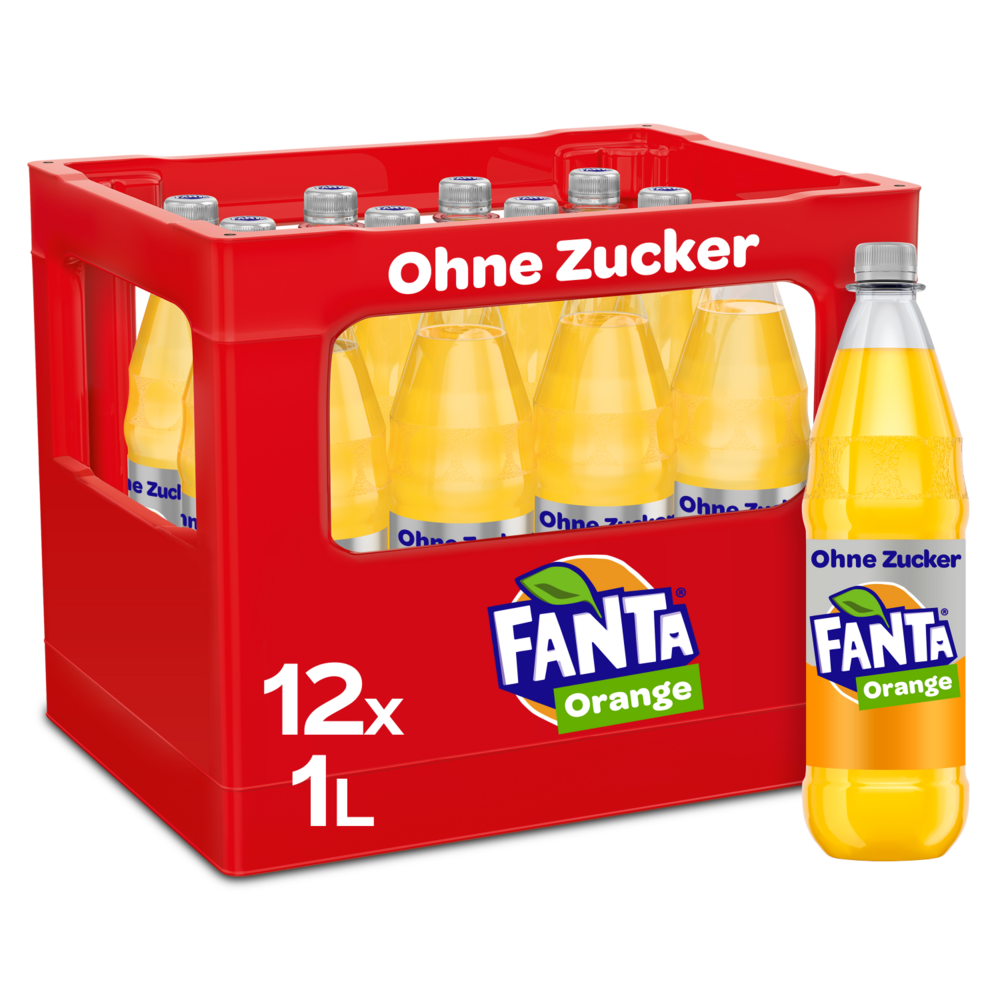 Fanta Zero 12x1,0 L MW PET (MEHRWEG)