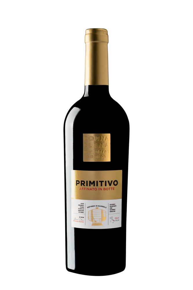 Primitivo La Passione ( Appassimento )Segreta Donna Elena, Conti Zecca 6x0,75EW (EINWEG)