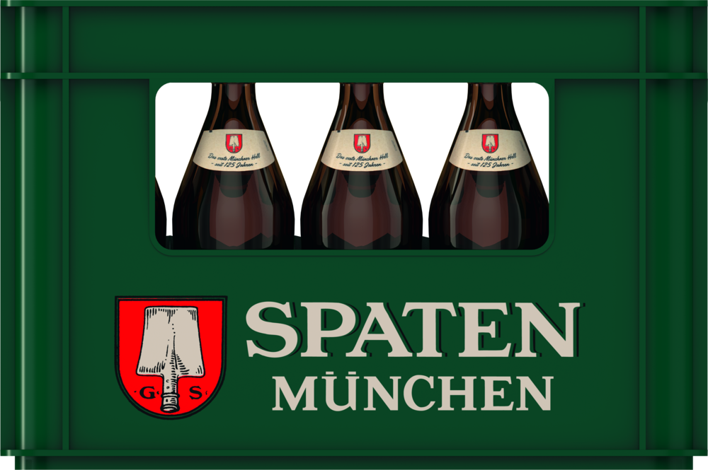 Spaten Hell 4x4x0,5 (MEHRWEG)