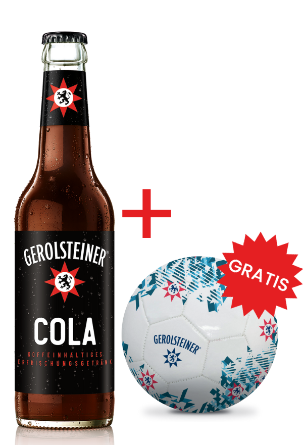 Gerolsteiner Cola Longneck 24x0,33MW (MEHRWEG)