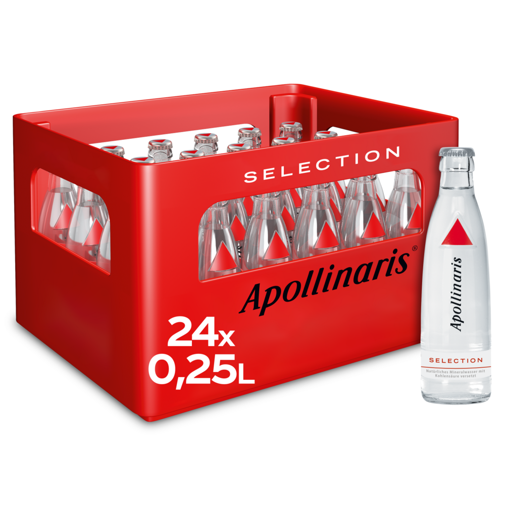 Apollinaris Selection 24x0,25MW (MEHRWEG)
