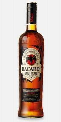 Bacardi Oakheart Spiced Rum 35% 1x0,7 EW (EINWEG)