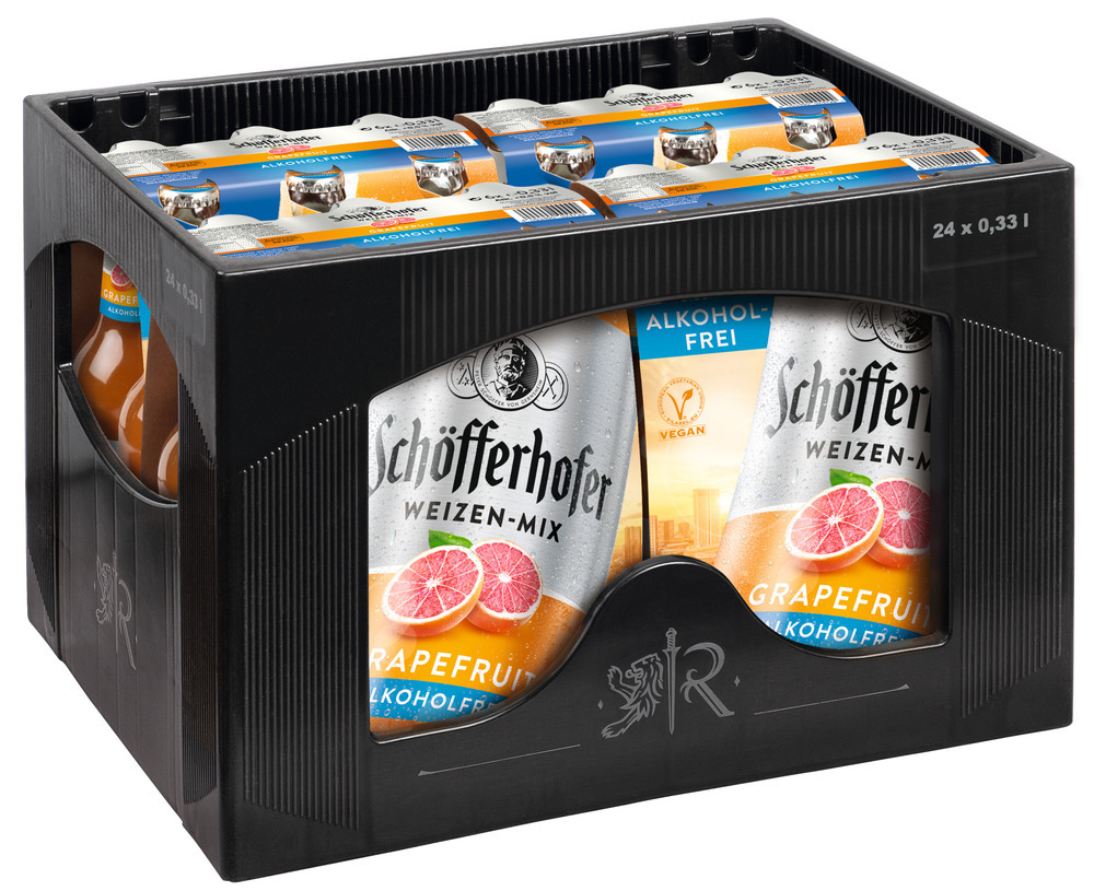 Schöfferhofer alkoholfrei Grapefruit LN 4x6x0,33MW (MEHRWEG)