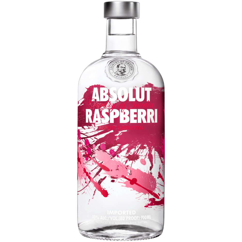 Absolut Raspberry 40% 1x1,0l