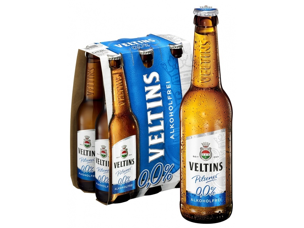 Veltins Pilsener 0,0% Alkoholfrei Sixpack Tray 6x0,33MW (Mehrweg)