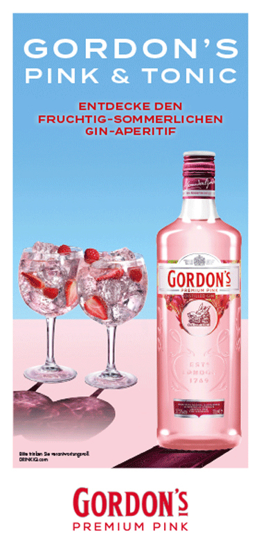 Gordons Pink Gin 37,5% 1x0,7 (EINWEG)