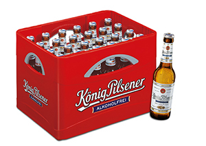 König Pilsener Alkoholfrei 24x0,33MW (MEHRWEG)