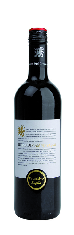 Primitivo Puglia IGP, Terre di Campo Sasso 6x0,75 EW (EINWEG)