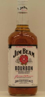 Jim Beam Kentucky Straight Bourbon Whiskey 40% 1x1,0 EW (EINWEG)