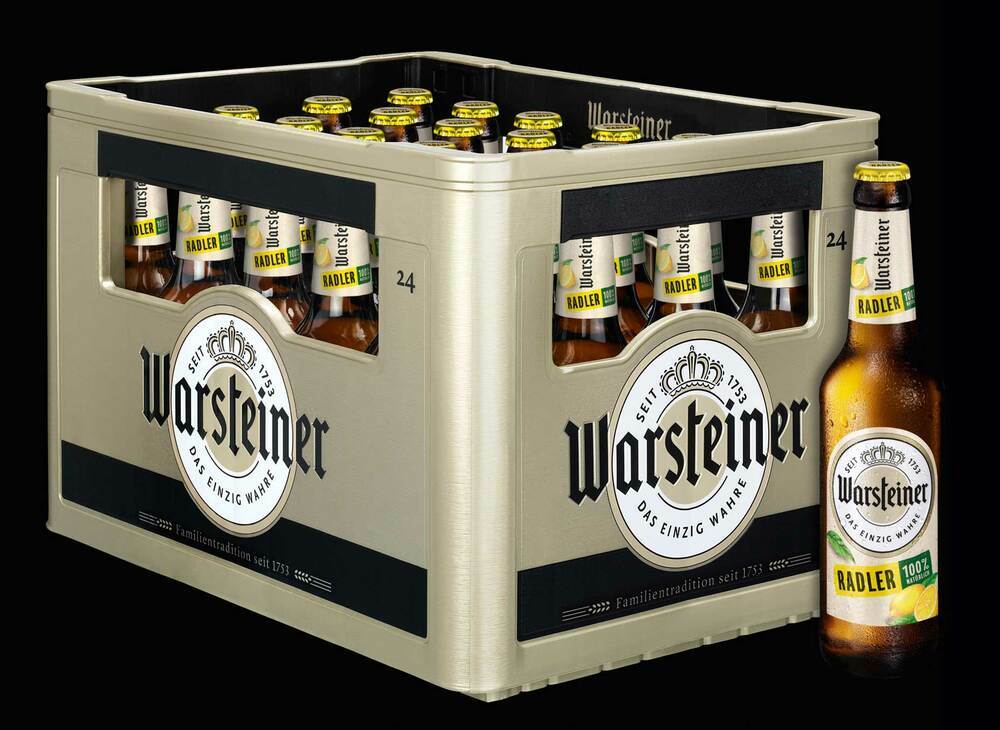 Warsteiner Radler Zitrone 24x0,33MW (MEHRWEG)