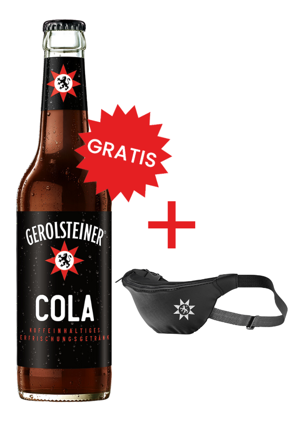 Gerolsteiner Cola Longneck 24x0,33MW (MEHRWEG)