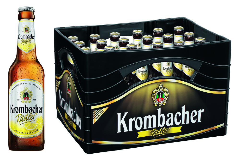 Krombacher Radler 24x0,33MW (MEHRWEG)