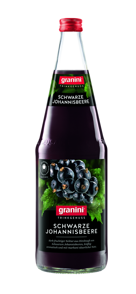 Granini schwarze Johannisbeere 6x1,0 MW (MEHRWEG)