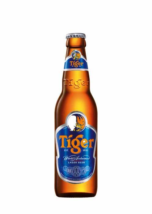 Tiger Lager Beer 24x0,33MW (MEHRWEG)