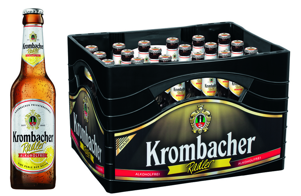 Krombacher Radler alkoholfrei 24x0,33MW (MEHRWEG)