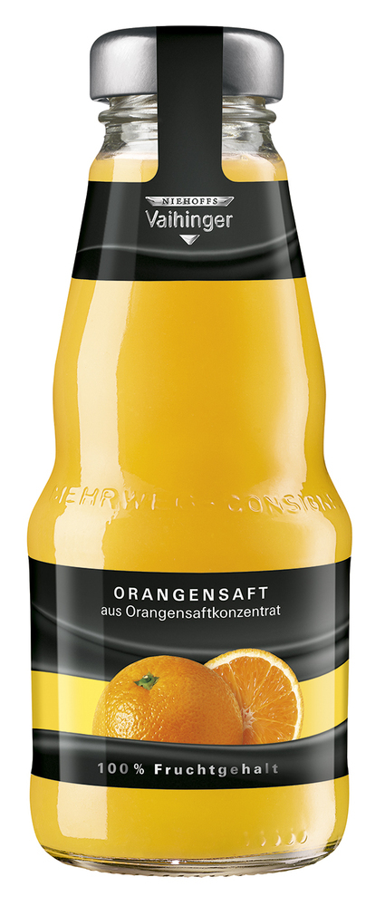 Niehoffs-Vaihinger Orangensaft 24x0,2 MW (MEHRWEG)