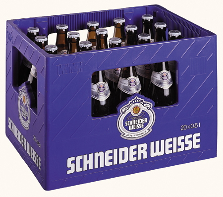 Schneider Weisse Hefe-Weizen hell 20x0,5 MW (MEHRWEG)