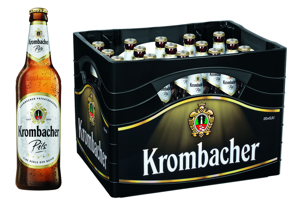 Krombacher Pils 20x0,5 MW (MEHRWEG)