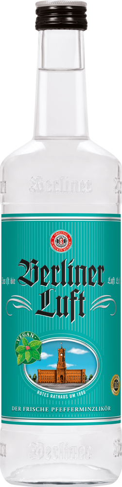 Berliner Luft Pfefferminzlikör 18% 1x0,7 (EINWEG)