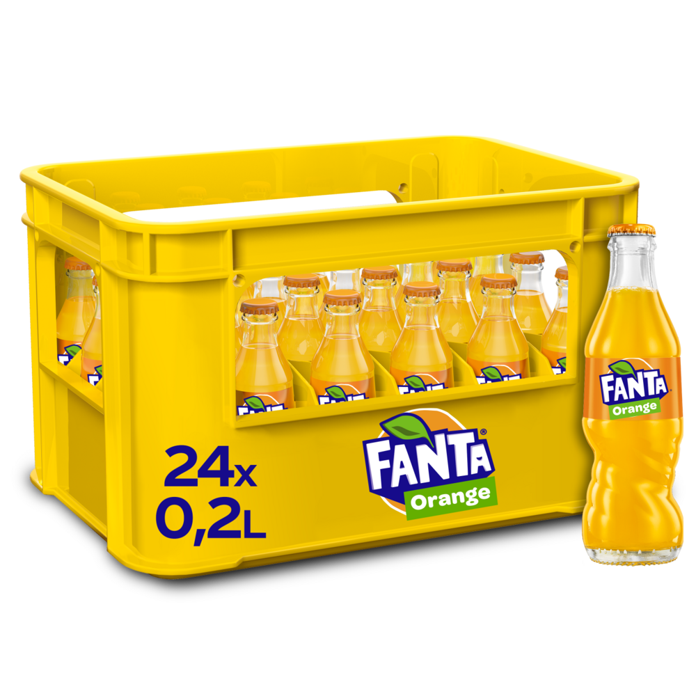 Fanta Orange 24x0,2 L MW (MEHRWEG)