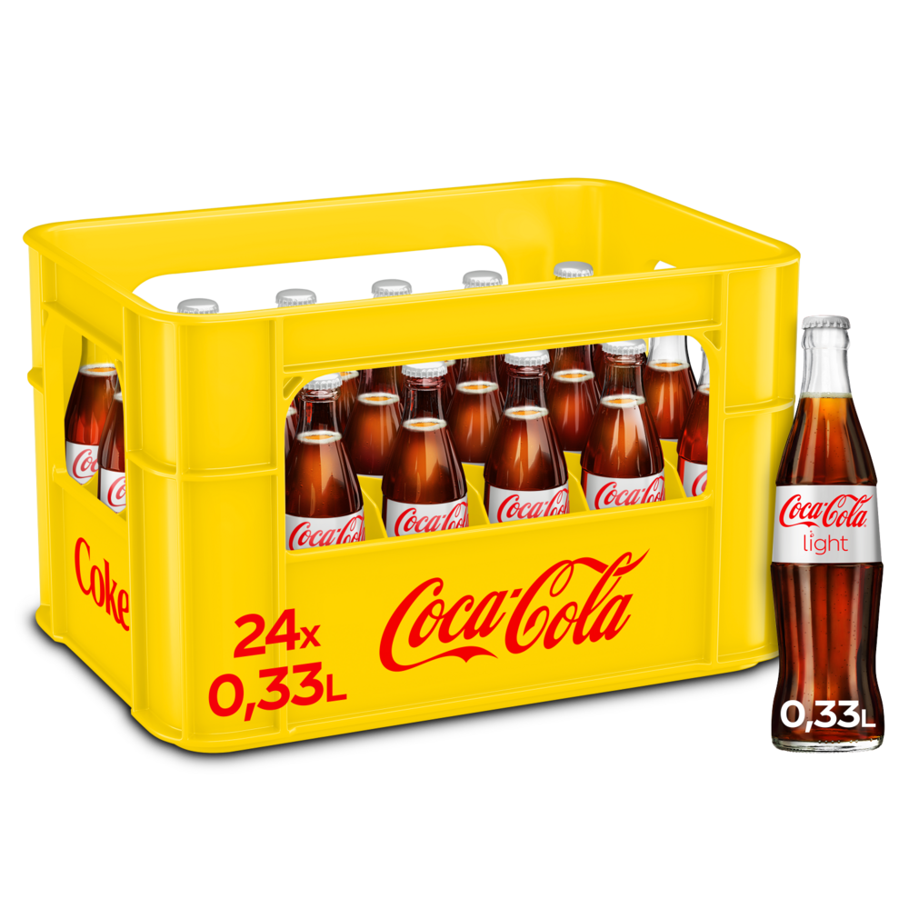 Coca-Cola light 24x0,33 L MW (MEHRWEG)