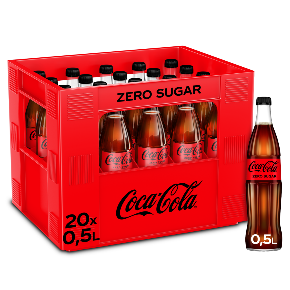 Coca-Cola Zero 20x0,5MW (MEHRWEG)