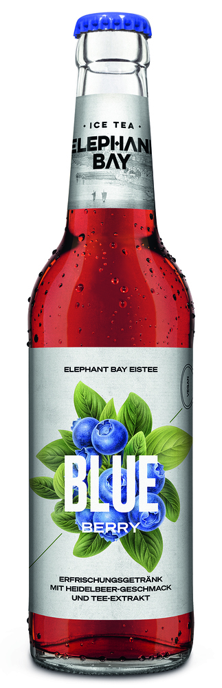Elephant Bay Ice Tea Blueberry 20x0,33MW (MEHRWEG)