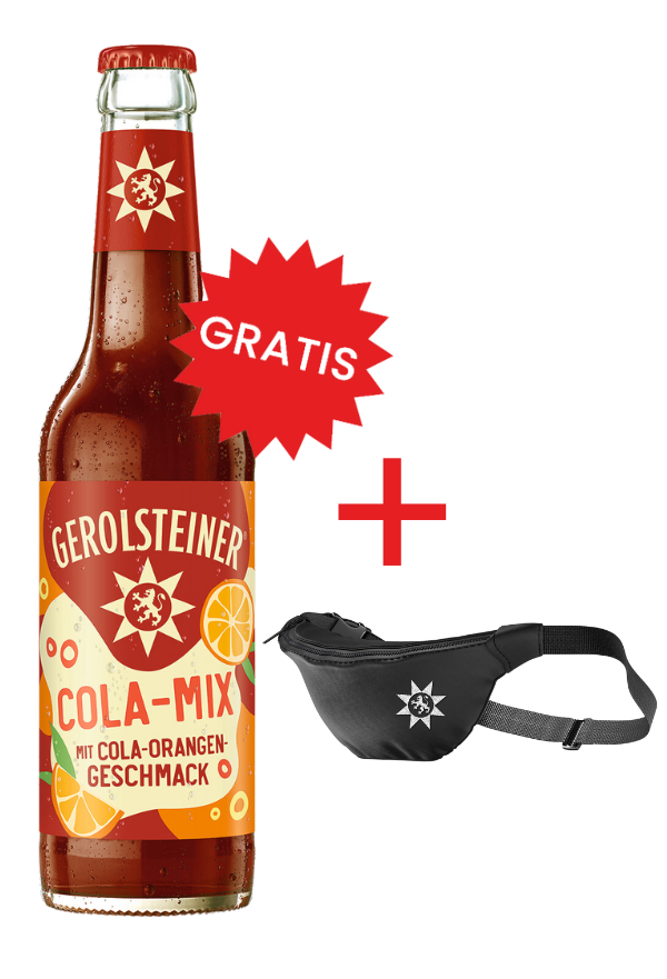 Gerolsteiner Cola-Mix Longneck 24x0,33MW (MEHRWEG)