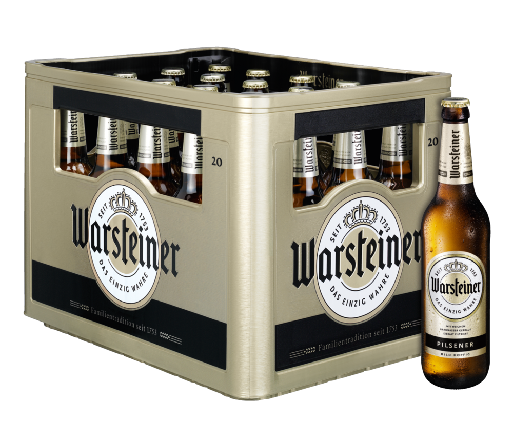 Warsteiner Pils 20x0,5 MW (MEHRWEG)