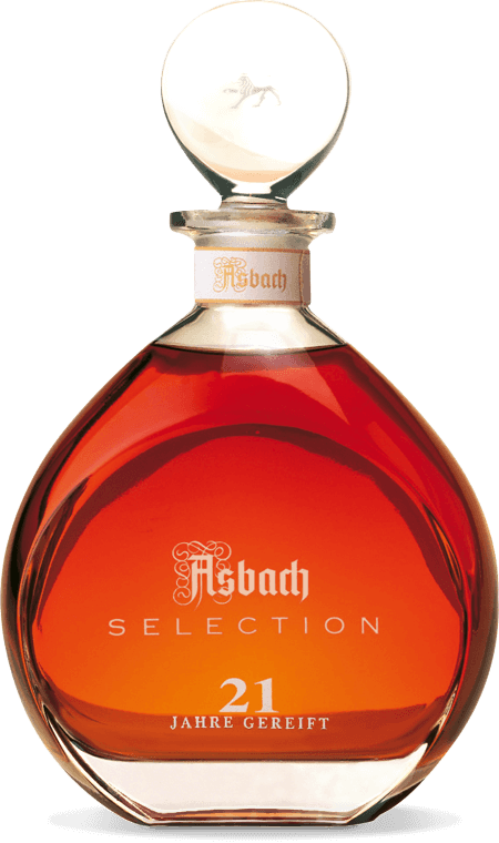 Asbach Selection 21 Jahre in Glaskaraffe 40% 1x0,7l