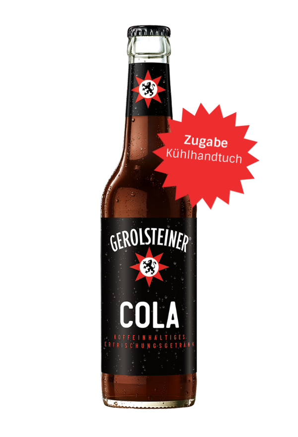 Gerolsteiner Cola Longneck 24x0,33MW (MEHRWEG)