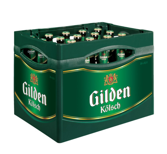 Gilden Kölsch 20x0,5 MW (MEHRWEG)