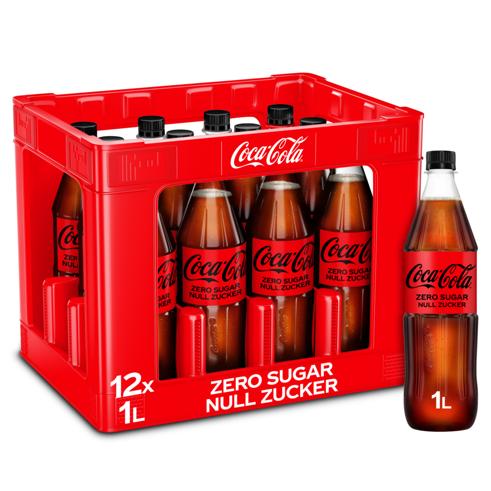 Coca-Cola Zero 12x1,0 L PET (MEHRWEG)