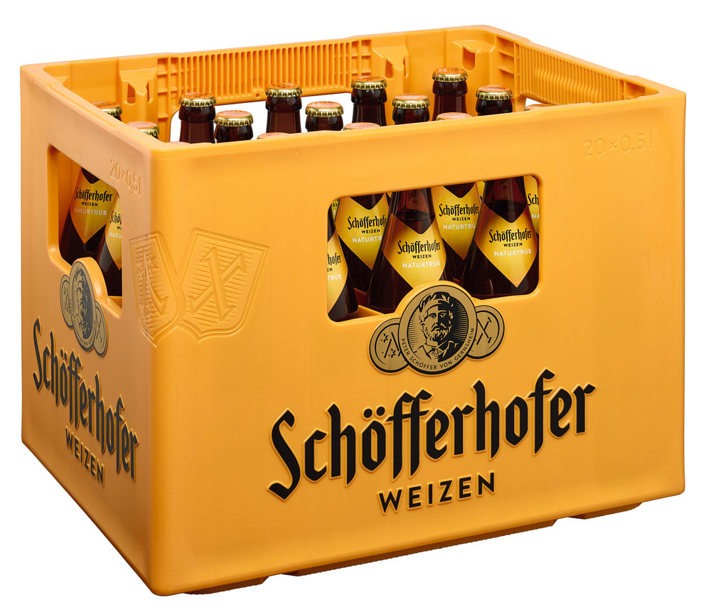 Schöfferhofer Hefeweizen 20x0,5 MW (MEHRWEG)