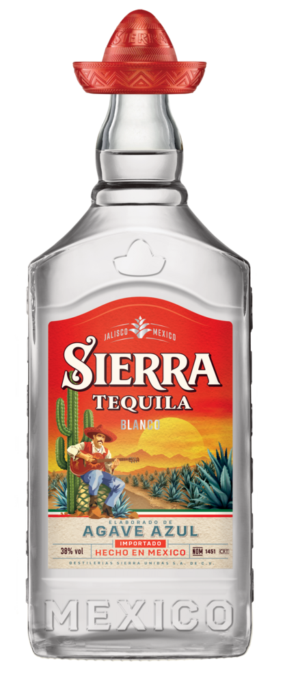 Sierra Tequilla Blanco 38% 1x0,7 (EINWEG)