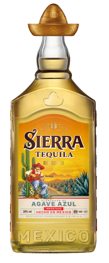 Sierra Tequilla Gold 38% 1x0,7l (EINWEG)