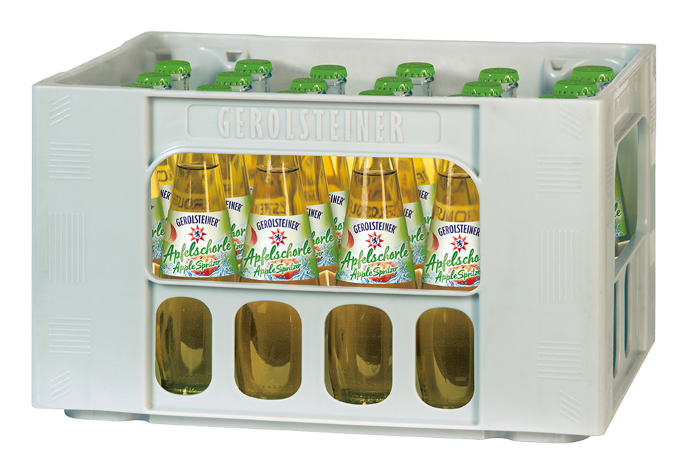 Gerolsteiner Apfelschorle Gourmet Apple Spritzer 24x0,25MW (MEHRWEG)