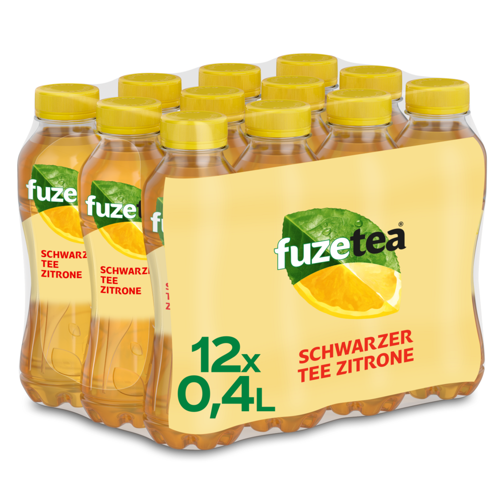 Fuze Tea Zitrone 12x0,4 EW (EINWEG)