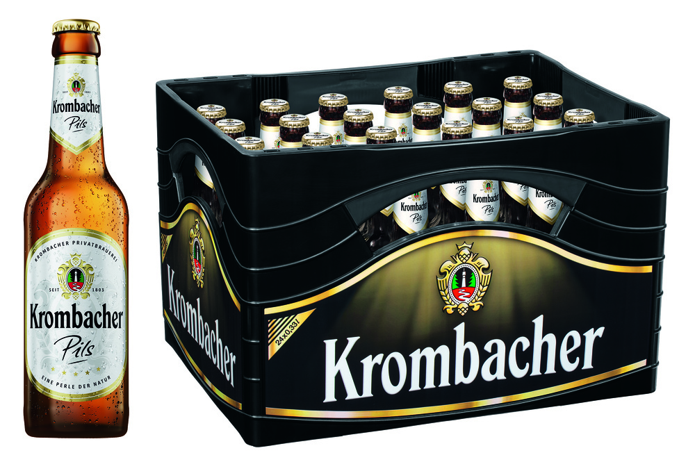 Krombacher Pils 24x0,33MW (MEHRWEG)