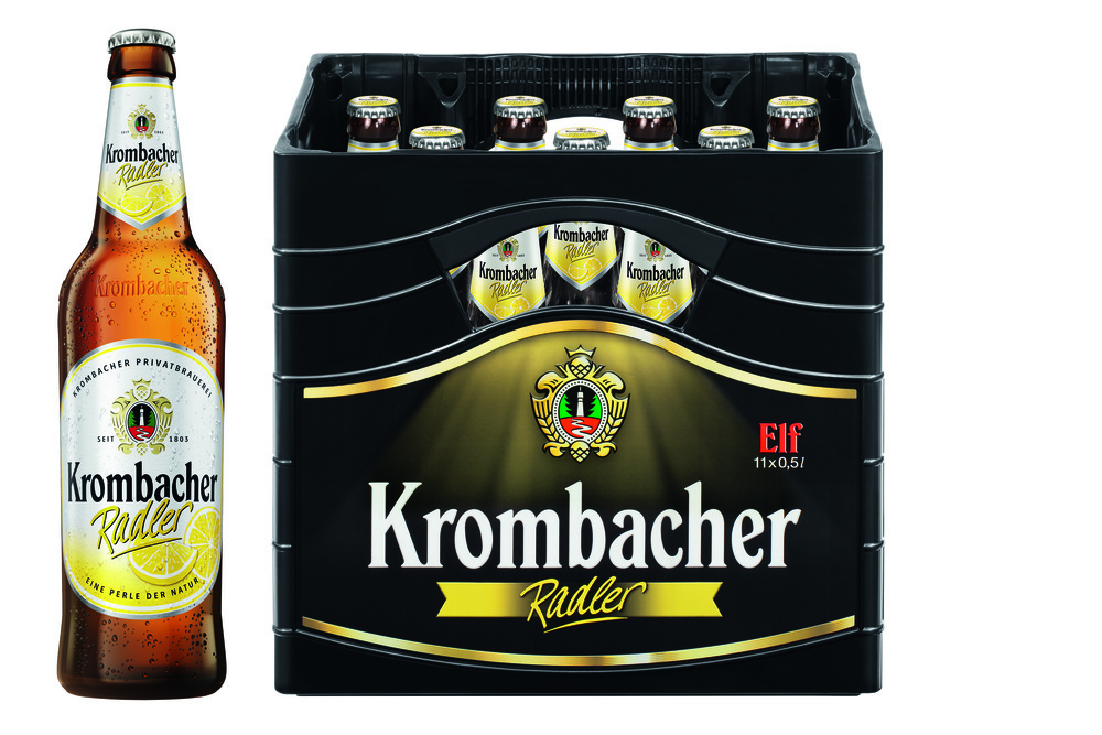 Krombacher Radler 11x0,5 MW (MEHRWEG)