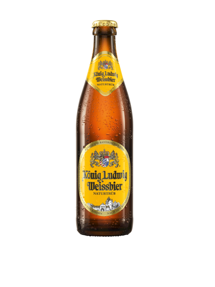 König Ludwig Weissbier Hell naturtrüb 20x0,5 MW (MEHRWEG)