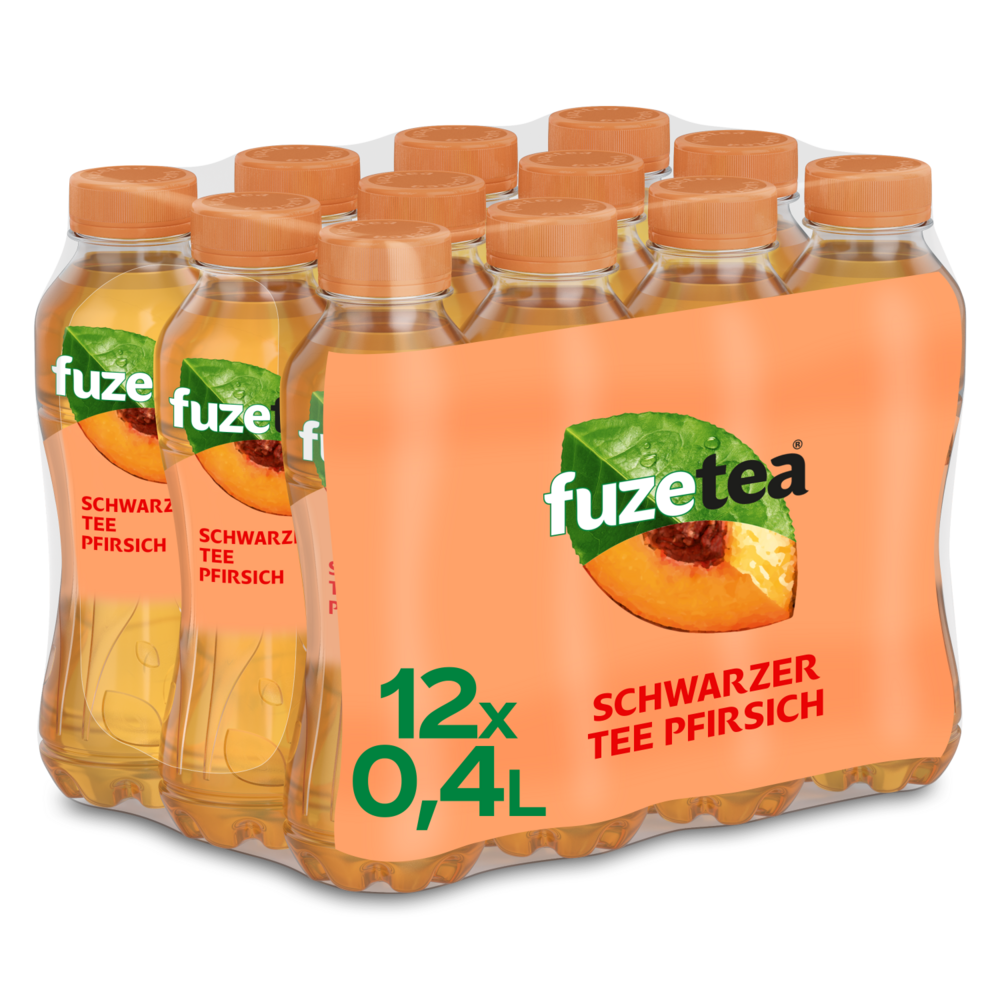 Fuze Tea Pfirsich 12x0,4 EW (EINWEG)