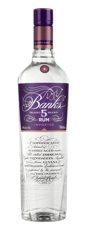 Banks 5 Island Rum 43% 1x0,7 EW (EINWEG)