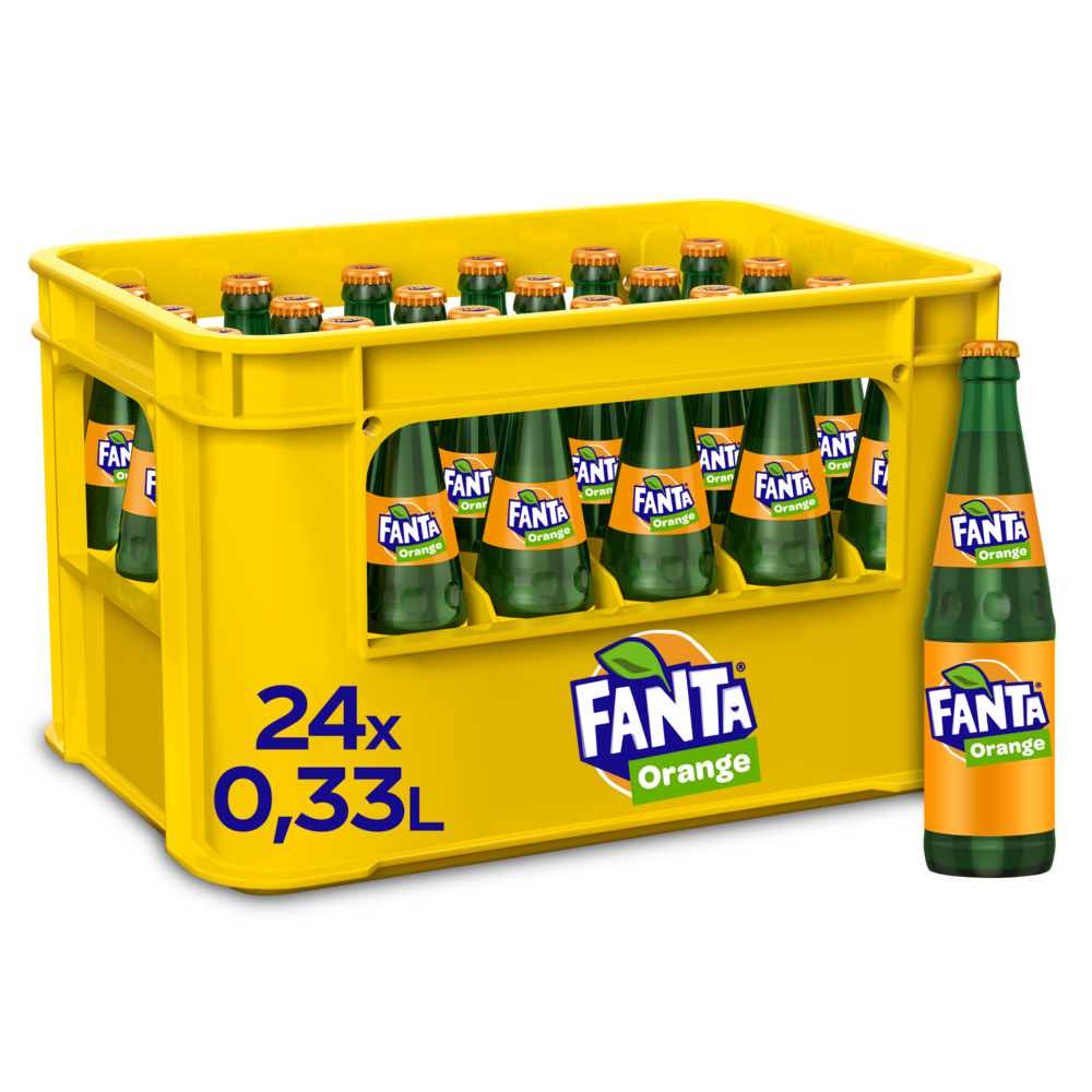 Fanta Orange 24x0,33 L (MEHRWEG)