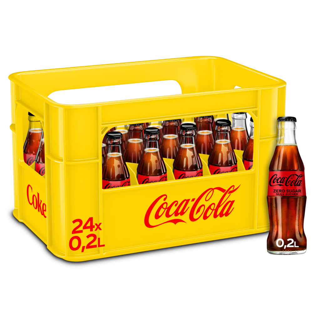Coca-Cola Zero 24x0,2 LMW (MEHRWEG)